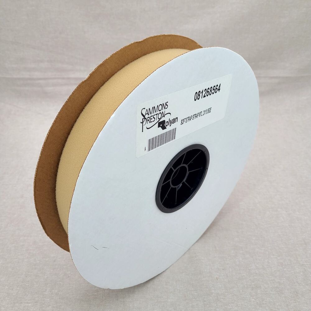 Rolyan® Softstrap Strapping Material - 2" X 10 Yards Beige ¼” thick